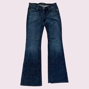 Vintage 2000’s 7 for All Mankind Low Rose Bootcut Jeans